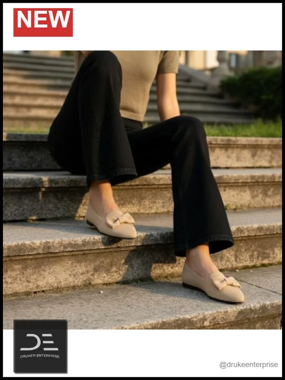Mesh Ballet Flats with Bow Pointed Toe Breathable Work Office Dressy